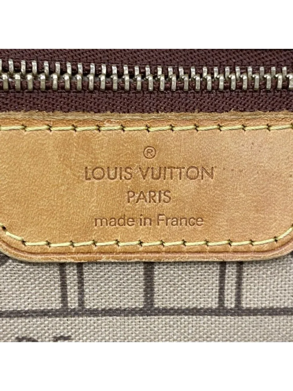 ★SOLD★ Louis Vuitton Tote Monogram Neverfull PM Brown - Picture 5 of 10